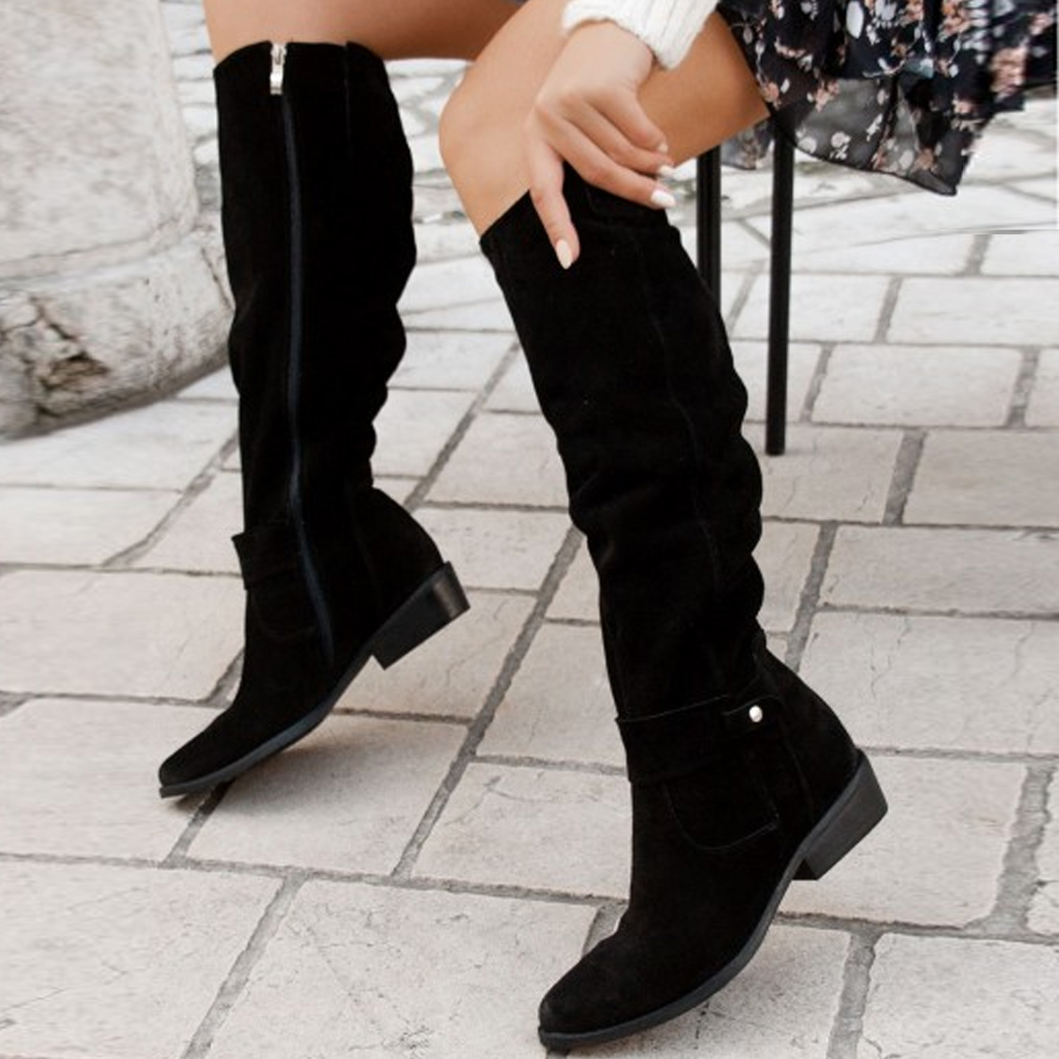 Kelly | Luxurious Suede Boots