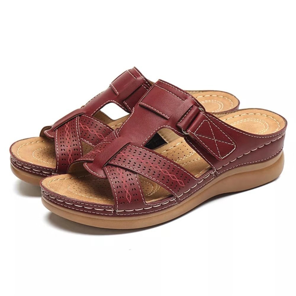 Sofia - Leather orthopedic sandals