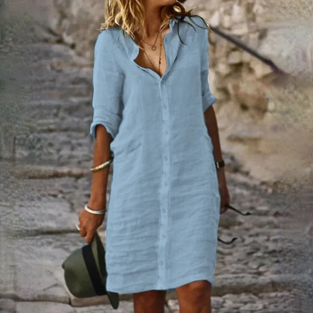 Ruby - Stylish cotton dress