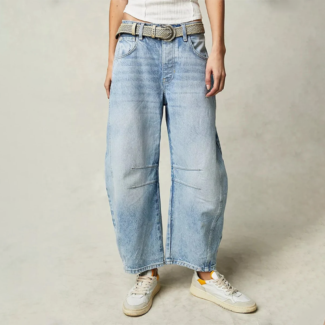 Francesca | Jeans Comfort Gamba Larga