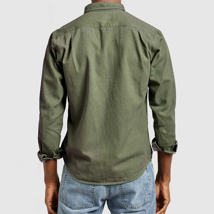 James - Men's casual long-sleeved shirt