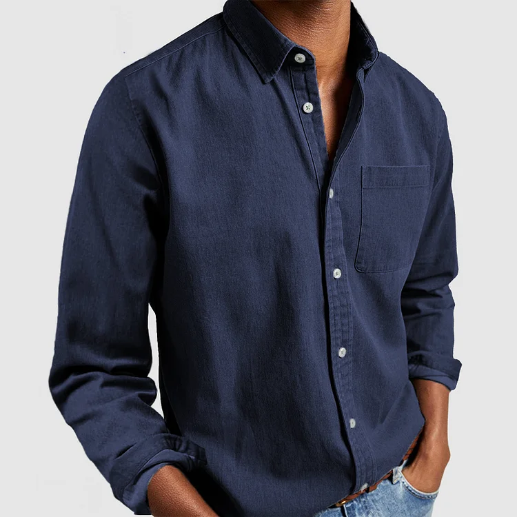 James - Men's casual long-sleeved shirt