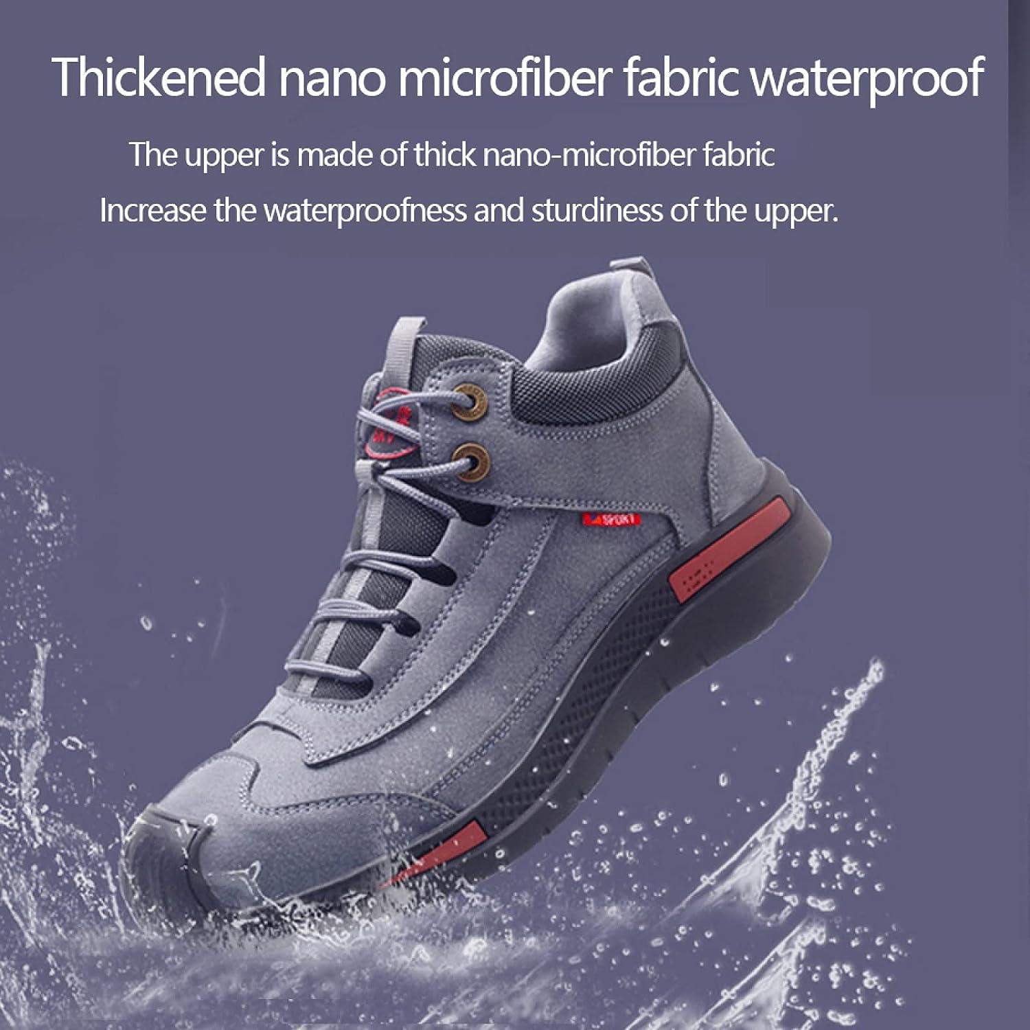 SafetyStride - Waterproof Safety Shoes