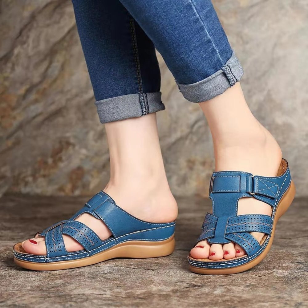 Sofia - Leather orthopedic sandals