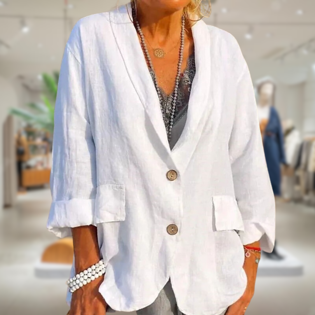 Lina - Linen Summer blazer