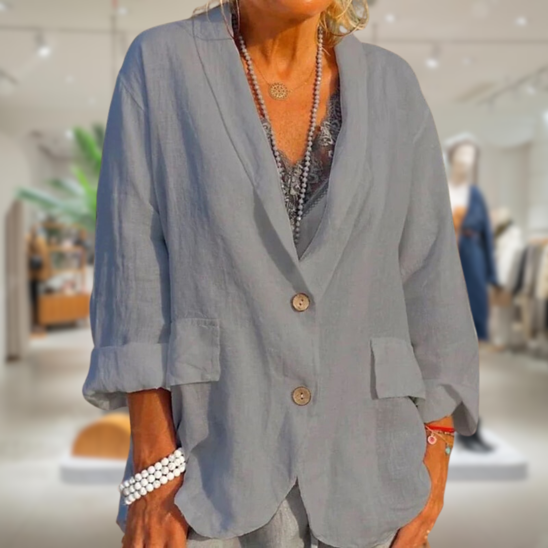 Lina - Linen Summer blazer