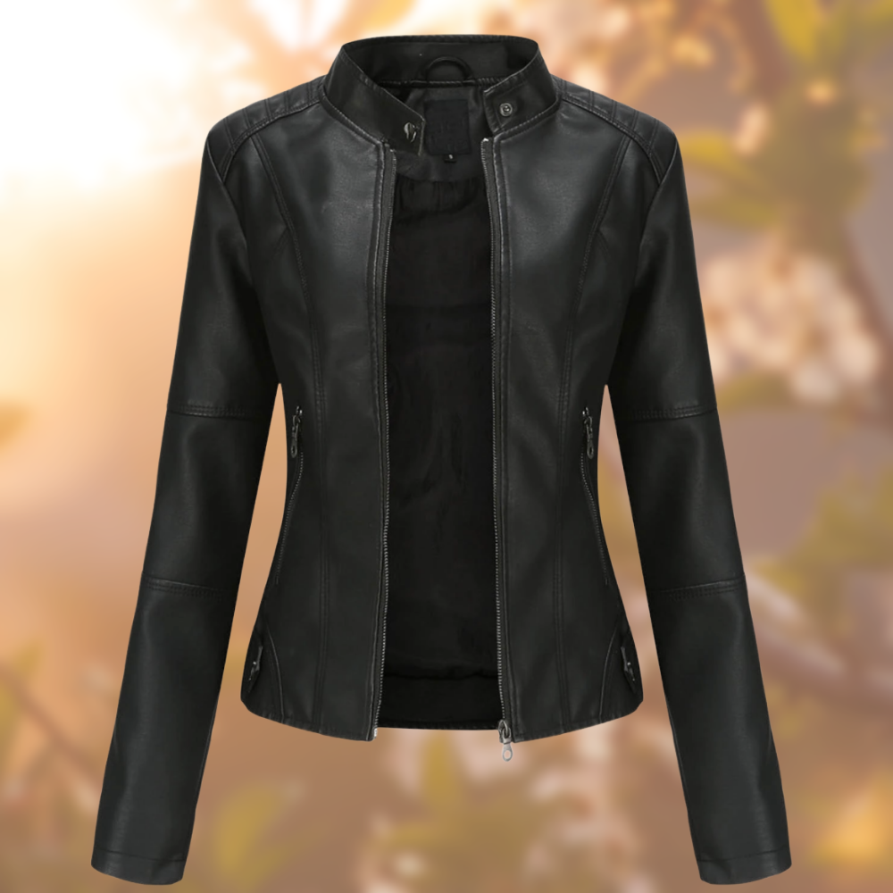 ﻿Thea - Stylish Leather Jacket