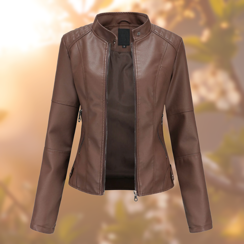 ﻿Thea - Stylish Leather Jacket