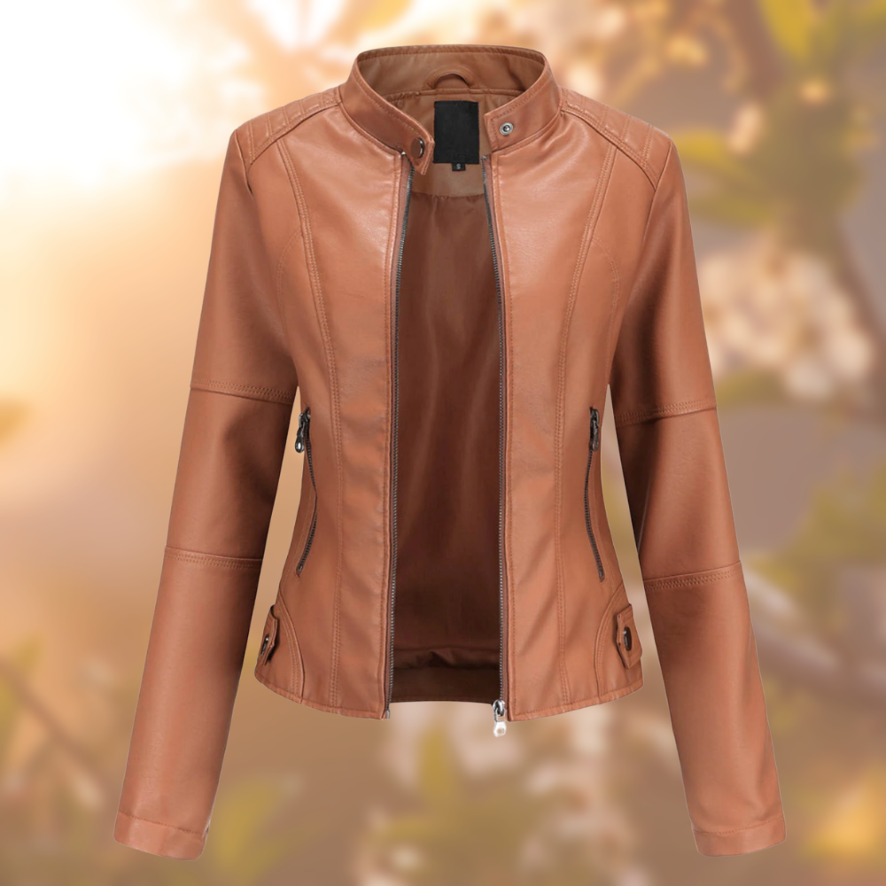 ﻿Thea - Stylish Leather Jacket