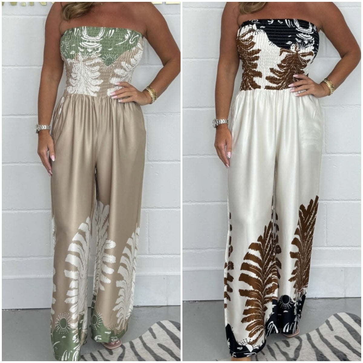 Nicola - Strapless Jumpsuit