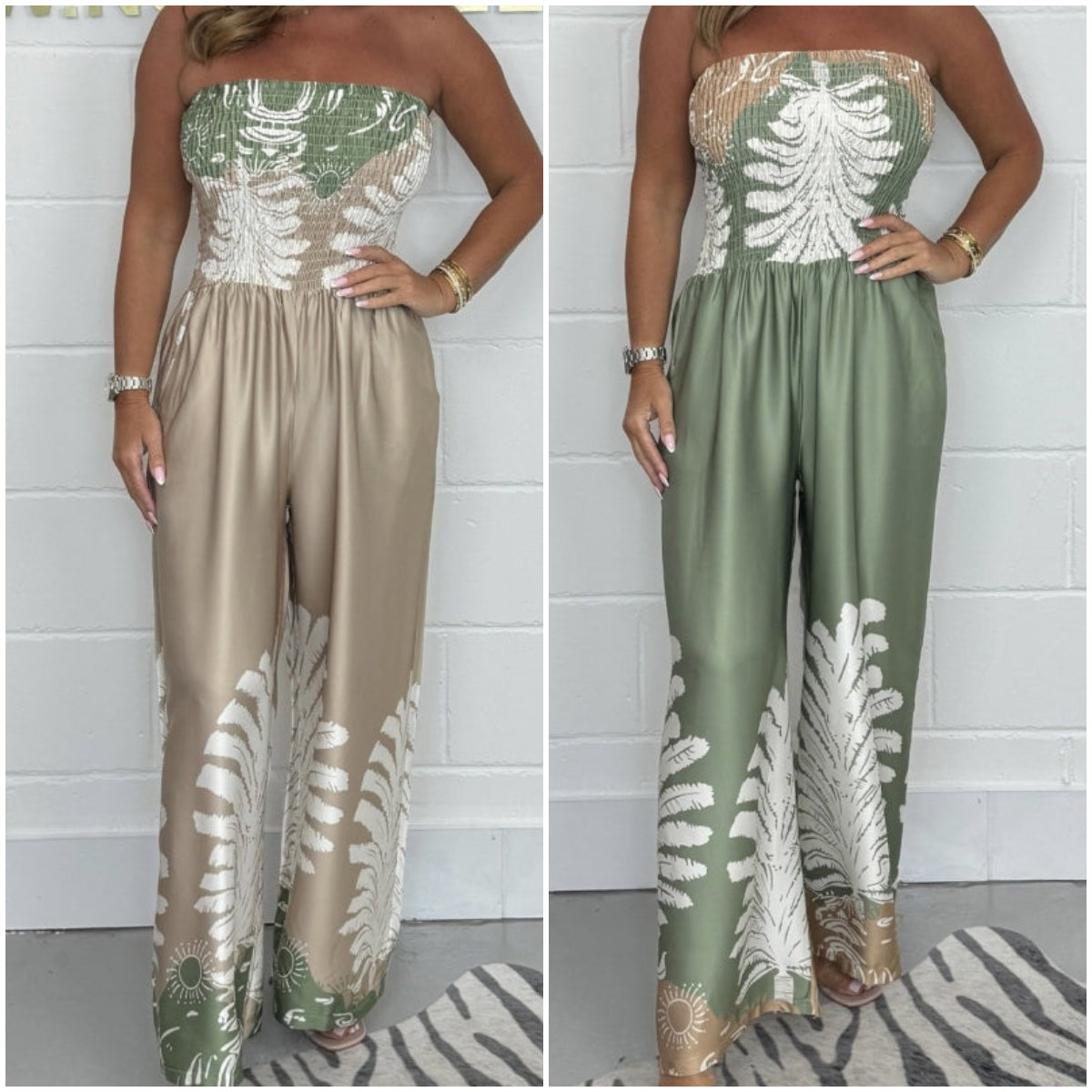 Nicola - Strapless Jumpsuit