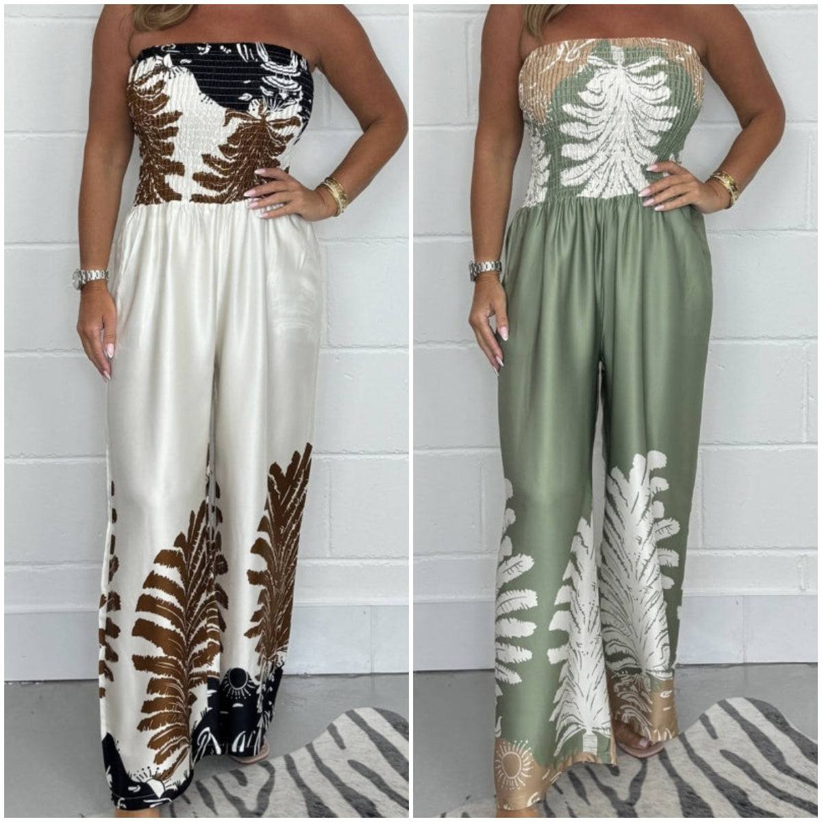 Nicola - Strapless Jumpsuit