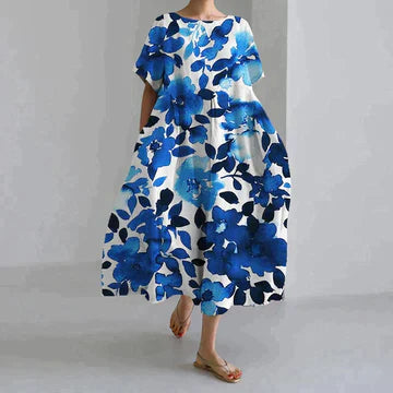 Hannah - Women’s dress with print