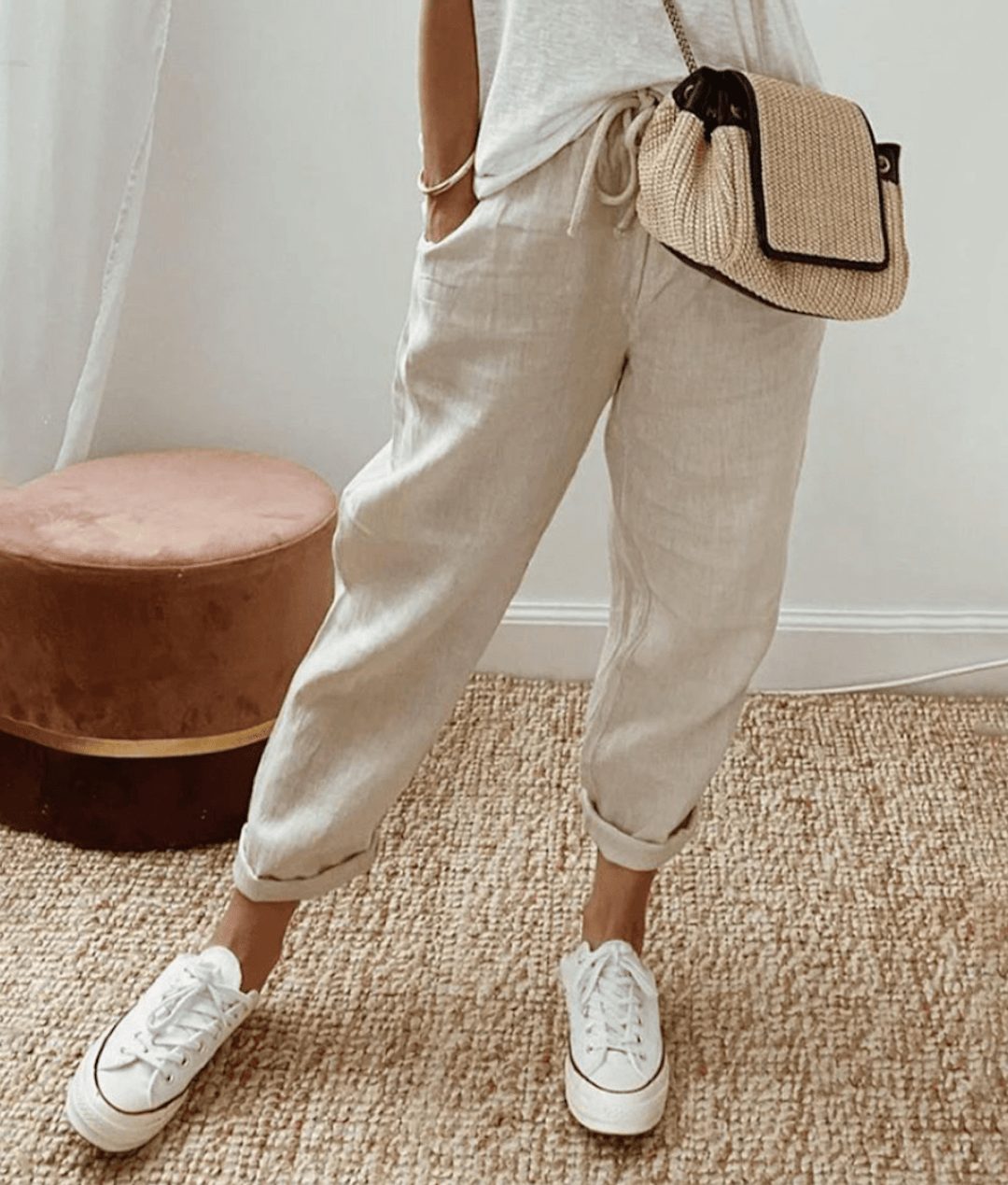 Elena - Elegant Cotton Pants