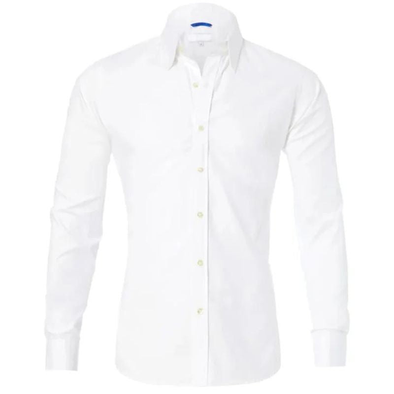 Oxford - Wrinkle-Free Zip-Up Shirt