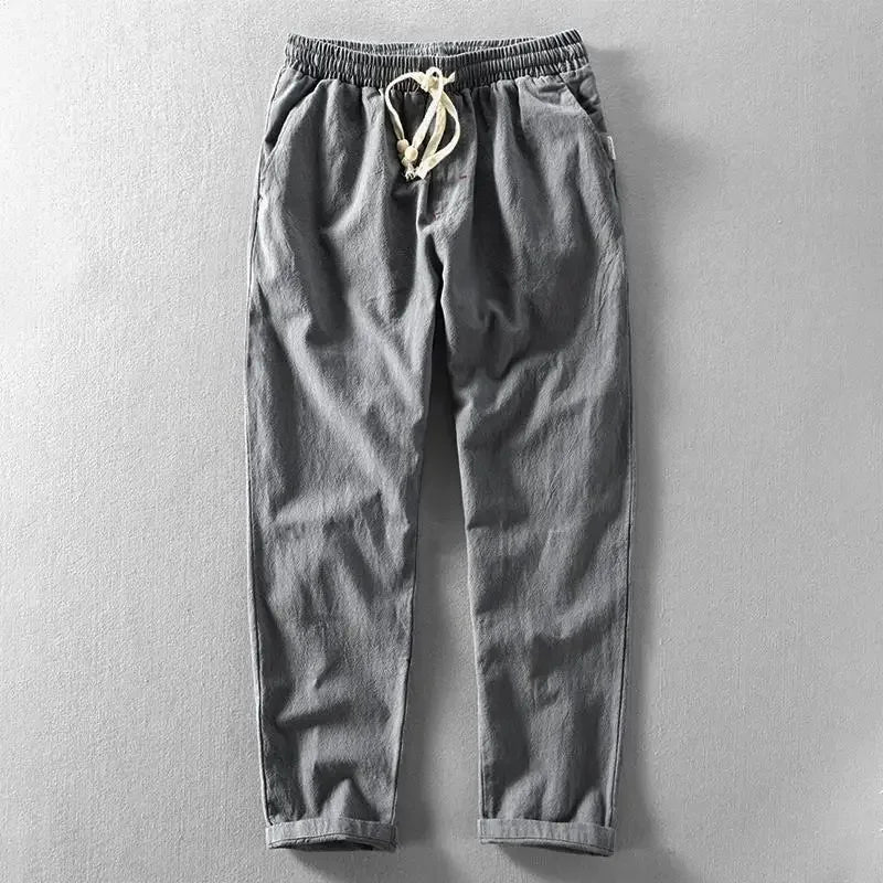 Toby - Linen Summer Trousers