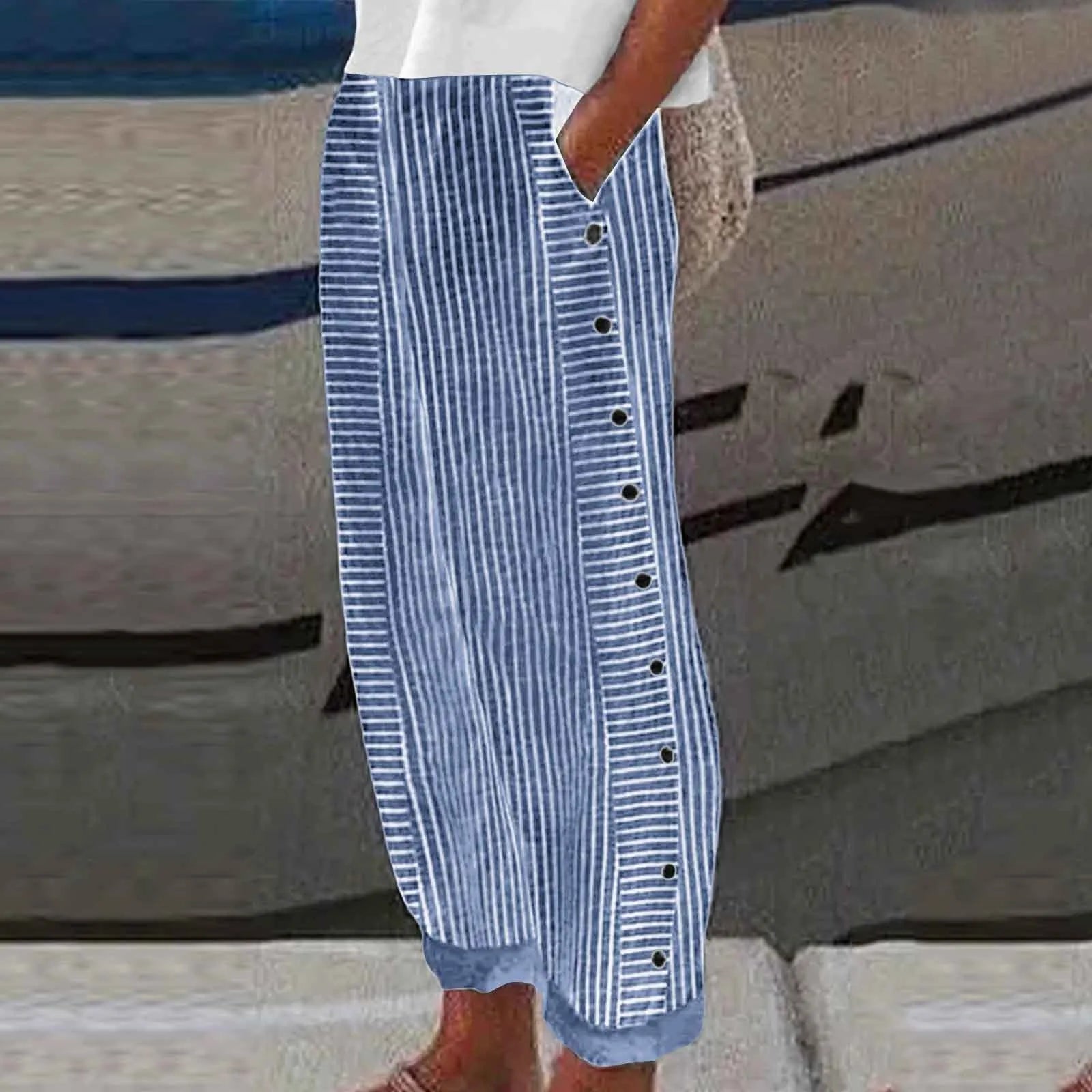 Eulalie - Stripe Pants