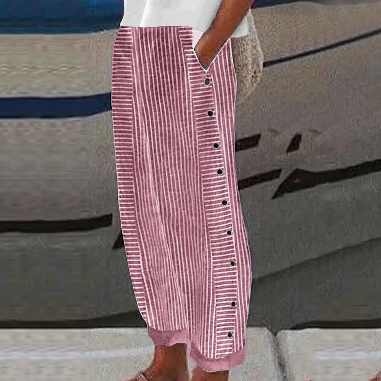 Eulalie - Stripe Pants