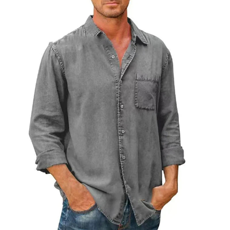 Octave - Men's Denim Shirt