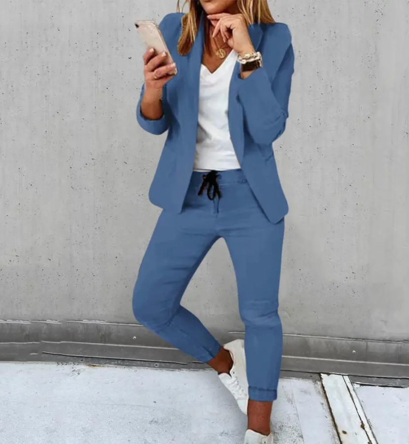 Indigo - Elegant Blazer Set