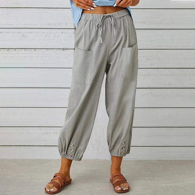 Kathryn - Stylish Loose-fit trousers