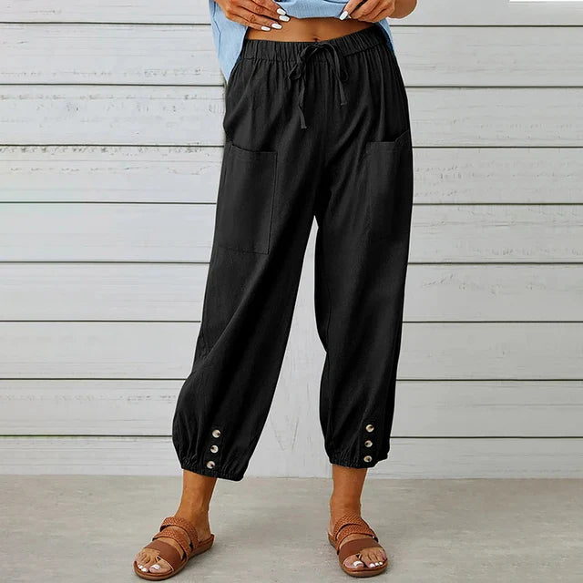 Kathryn - Stylish Loose-fit trousers