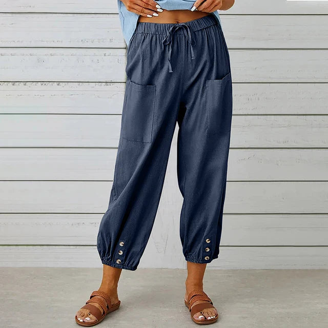 Kathryn - Stylish Loose-fit trousers