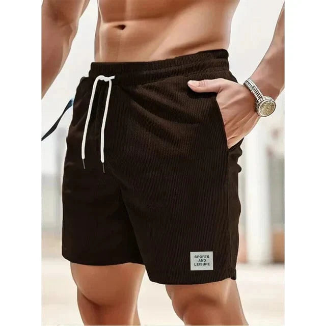 Sander - Stylish corduroy shorts for men