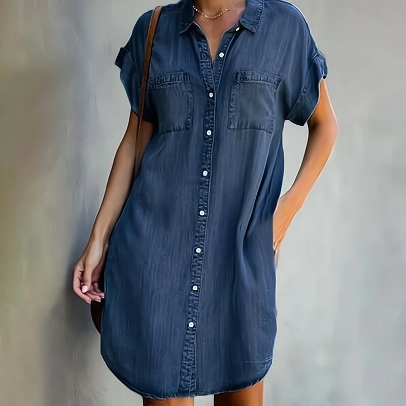 Fleur - Denim Dress