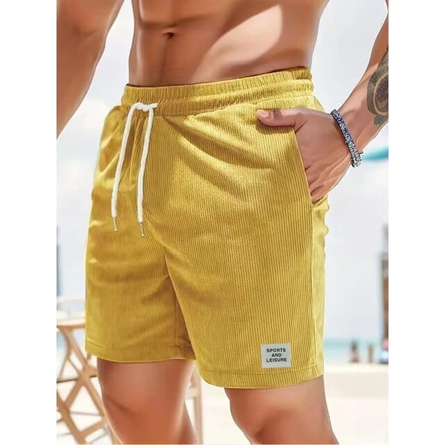 Sander - Stylish corduroy shorts for men