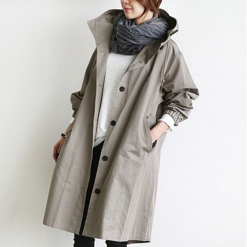 Macy - Stylish Trenchcoat