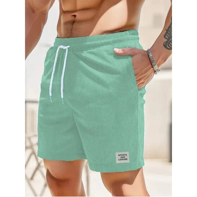 Sander - Stylish corduroy shorts for men