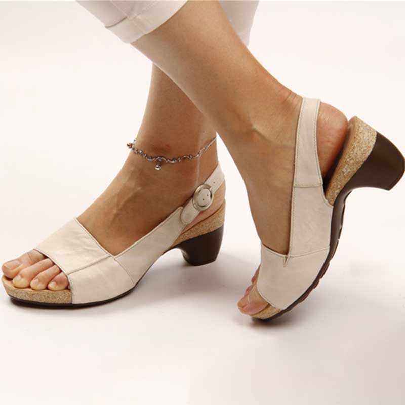 Dania - Orthopedic Sandals with Heel