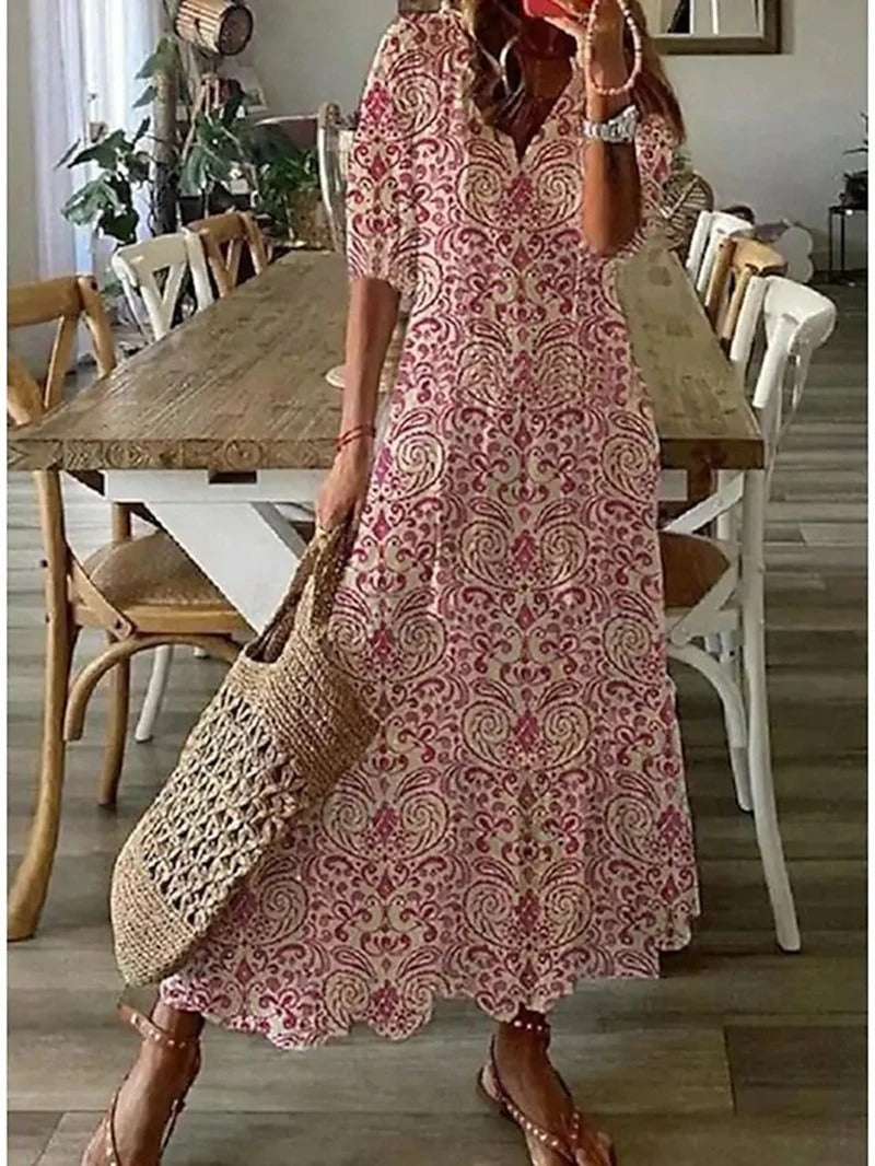 Anna - Bohemian maxi dress